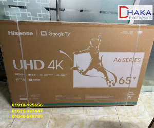 Hisense 65A6N 65 inch UHD 4K Google TV Price BD Official