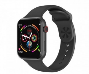 F10 Bluetooth Smart Watch Heart Rate Monitor Pedometer Metal Body Changeable Strip Looks Apple Watch 5