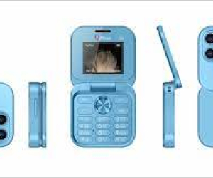 Qphone Q9 Folding Mobile Dual Sim 1.77 Inch Display