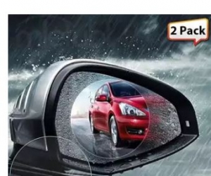 2 PCS YASOKRO Car Rearview Mirror AntiFog Membrane Waterproof Rainproof Car Mirror Window Protective Film