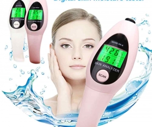 Digital Skin Tester Moisture Oil Content Facial Body Skin Analyzer Face Care