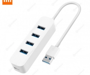 Xiaomi 4 Ports USB3.0 Hub with Standby Power Supply Interface USB Hub