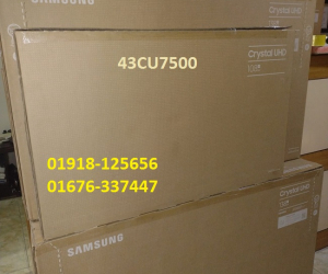 SAMSUNG 43 inch CU7500 CRYSTAL UHD 4K TV OFFICIAL