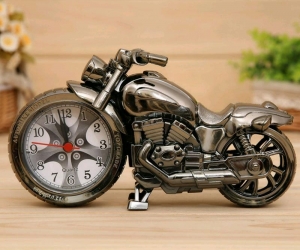 Autobike Design Alarm Clock
