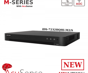 Hikvision IDS7232HQHIM2S 32 Channel 1080p 1U H.265 AcuSense DVR