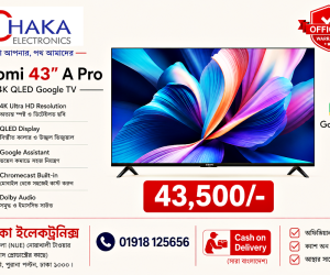 Xiaomi 43 inch A Pro 4K QLED Google TV 2026 Official 