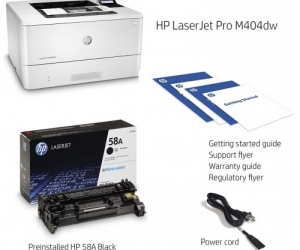 HP Pro M404dw Single Function Mono Laser Printer