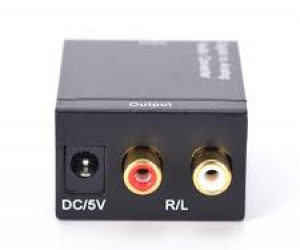 Digital to Analog Audio Converter  Black