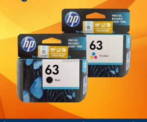HP Original 63 Black & Tricolor Ink Cartridge Set 