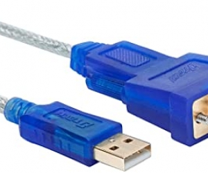 DTECH USB 2.0 to RS232 DB9 Female Serial Adapter Cable
