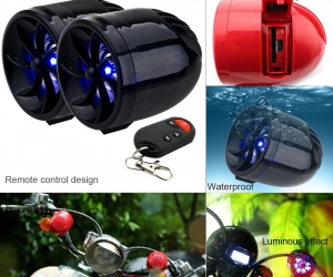 Motorbike security alarm Music Player Flash Audio Sound