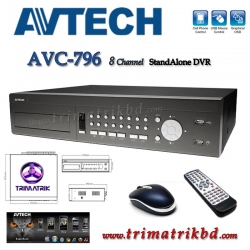 Avtech AVC796BD with DVD 8ch DVR