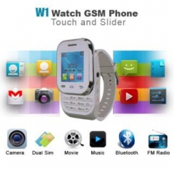 Mobile Watch Free Bluetooth Earphone