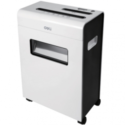 Deli 9911 8 Sheets 16L Wastebasket Capacity Paper Shredder Machine.