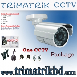 Bullet Night Vision CCTV Camera Pack