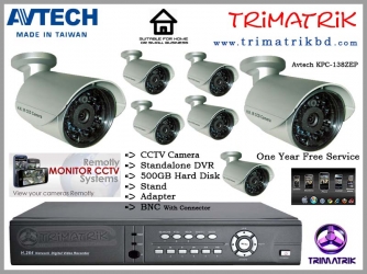 24 LED IR 420 TVL 20M CCTV Cam Package (2)