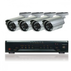 IP66 Night Vision 520TVL CCTV Pack (4)
