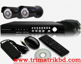 Sectech Night Vision CCTV Package (2)Package includes:  ==> CCTV Camera  2ps  ==> Standalone DVR  4ch  ==> BNC  4ps  ==> Stand  2ps  ==> Adapter  2ps  Package Excludes: Installation & Cable & HardDisk....  WARRANTY: ONE YEAR  ========================