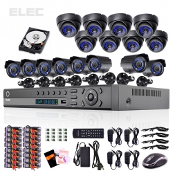 White Bullet CCTV Night Vision Pack (16)