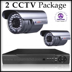 YHDO 2 OUTDOOR CCTV Camera PACKAGE 