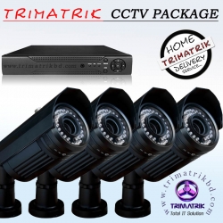 4 CCTV Camera Best Package 