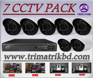 7 CCTV CAMERA PACKAGE 