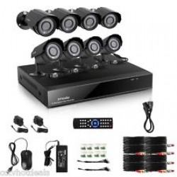 24 LED IR 800 TVL 20M CCTV Cam Package 8