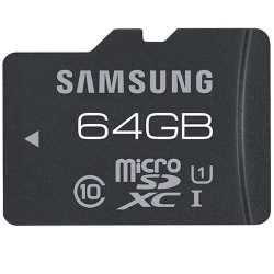 64 GB Micro  SD Memory Card (Sumsung)