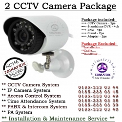 2  CCTV CAMERA PACKAGE 