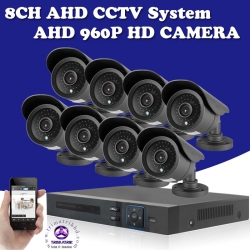 8 AHD CCTV Camera Package