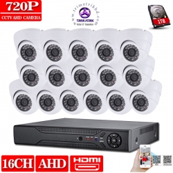 16 AHD CCTV Camera Package