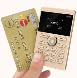 IFcane E1 Credit Card size Mini Mobile Phone intact Box