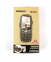 Winmax W107 3 Sim With 4800 mAh power Bank Phone