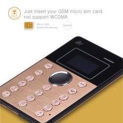 Aiek Q7 Mini credit card Size Mobile