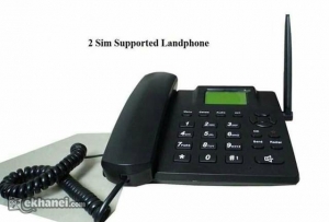 2 SIM GSM LAND PHONE intact Box