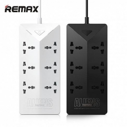 REMAX RUS4 Alliens 6 Outlet 5 USB Static Power Strip Multiflug
