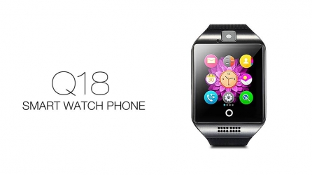 Q18s Sim supported Smart Watch Sim + Gear intact Box