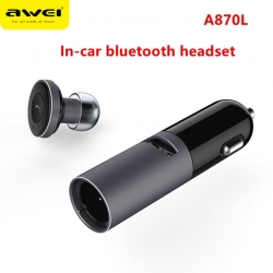 AWEI Bluetooth USB Car Charger intact Box