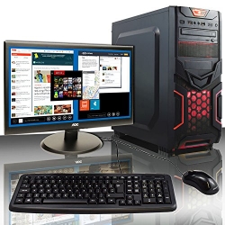 Desktop PC Core i3 4GB RAM 160GB HDD 19 Inch LED Monitor