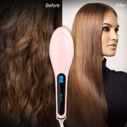 Hqt906 Fast Hot Hair Straightener Comb Brush