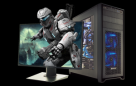 Gaming-New-Core-i5-8GB-1000GB-17-LED