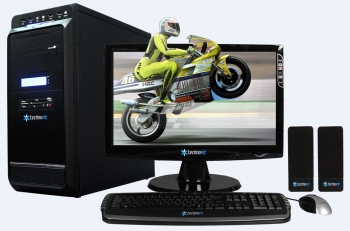 Desktop PC Core 2 Duo 1TB HDD 2GB RAM 19 Inch LED