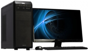 GAMING DESKTOP CORE i3 2GB 500GB 17’’ LED