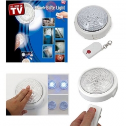 Remote Brite Light Instant LED LampC: 0042!