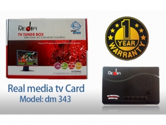 Real Media TV Card Suppo]t CRT LCD LED