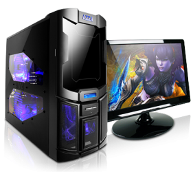 Gaming pc New core i5 4th G 4GB 1TB 17