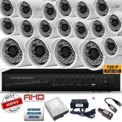 Trimatrik AHD CCTV Camera Package  (18)