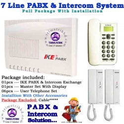IKE 7 Line Intercom & PABX Package