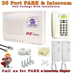 IKE 25 Line Intercom & PABX Package