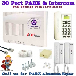 IKE 30 Line Intercom & PABX Package